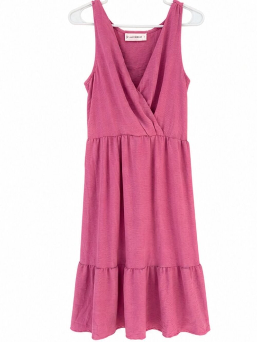 Lucky Brand Pink Flowy Midi Maxi Dress Size Small Boho Summer